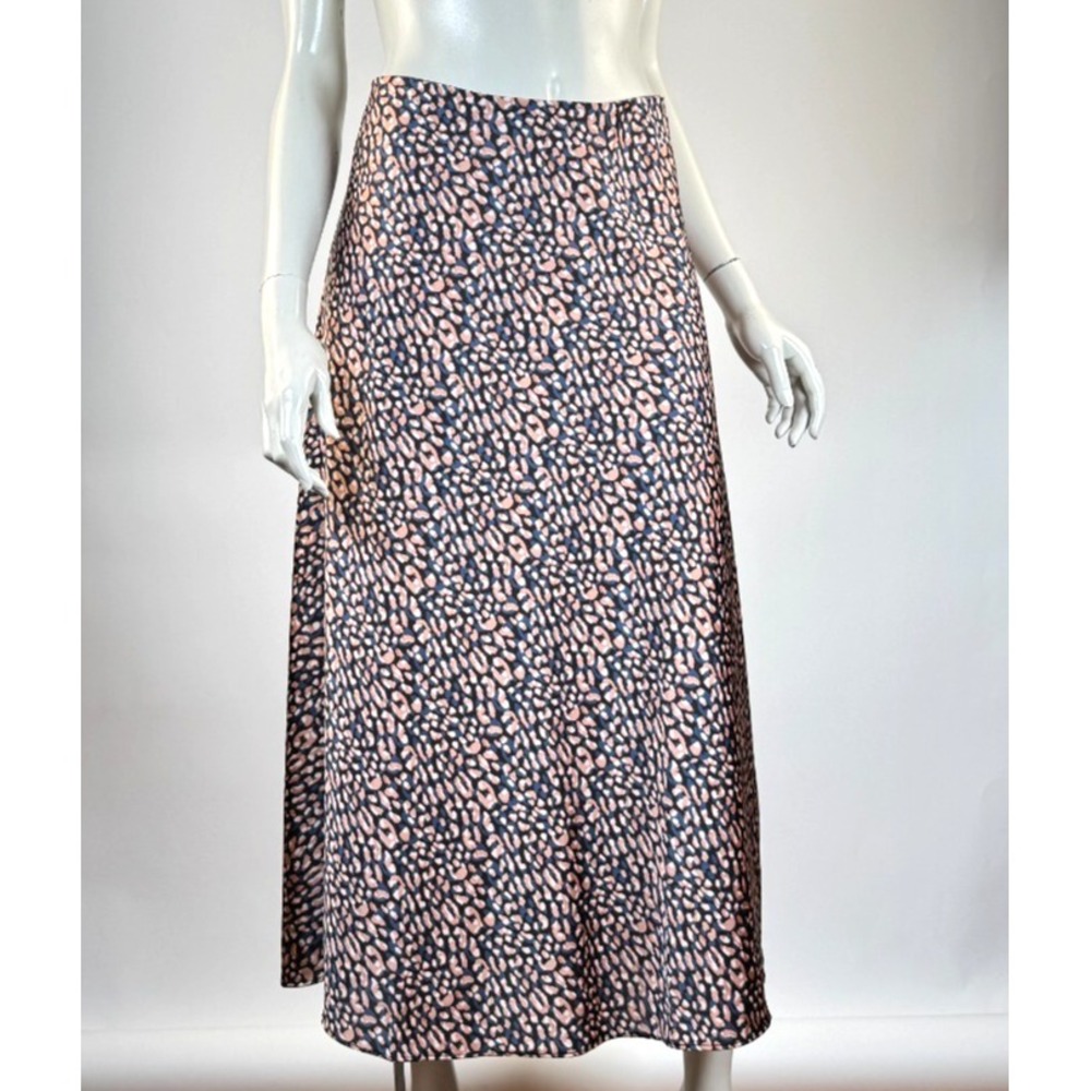 J Crew 365 Pull on Slip Skirt Women XL EUC Elastic Waist Polyester Lightweight